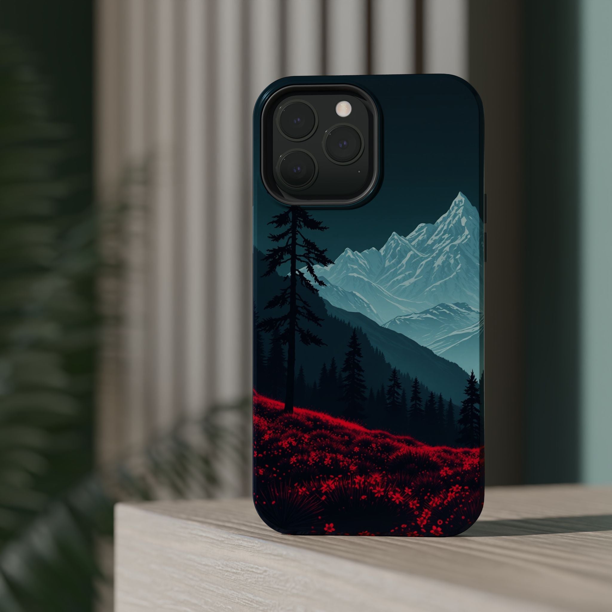 iPhone Vibrant Alpine Meadow Design 17 Slim Everyday Designer Case · iPhone Case
