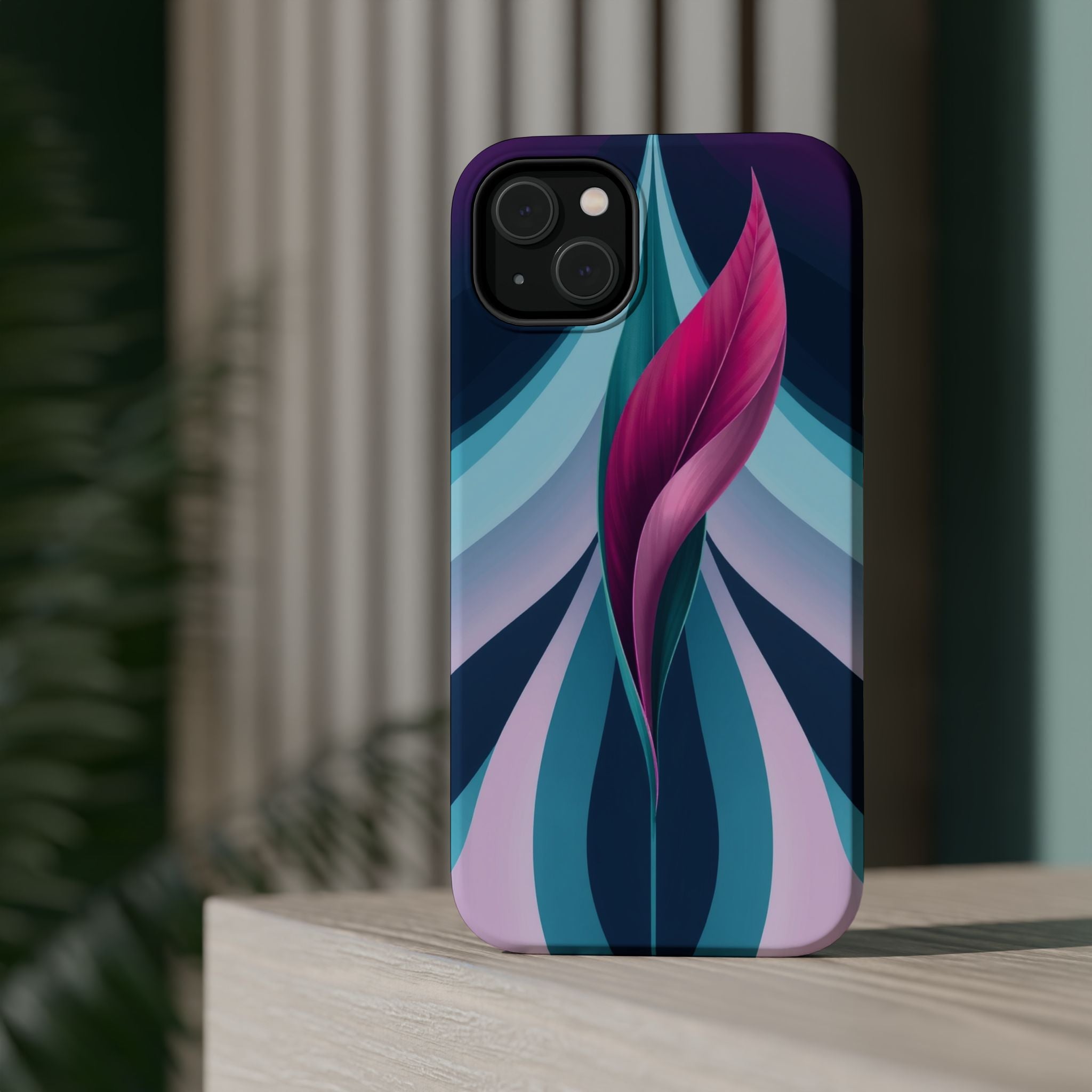 iPhone Vibrant Bloom and Leaf Design Slim Everyday iPhone 10 Designer · iPhone C