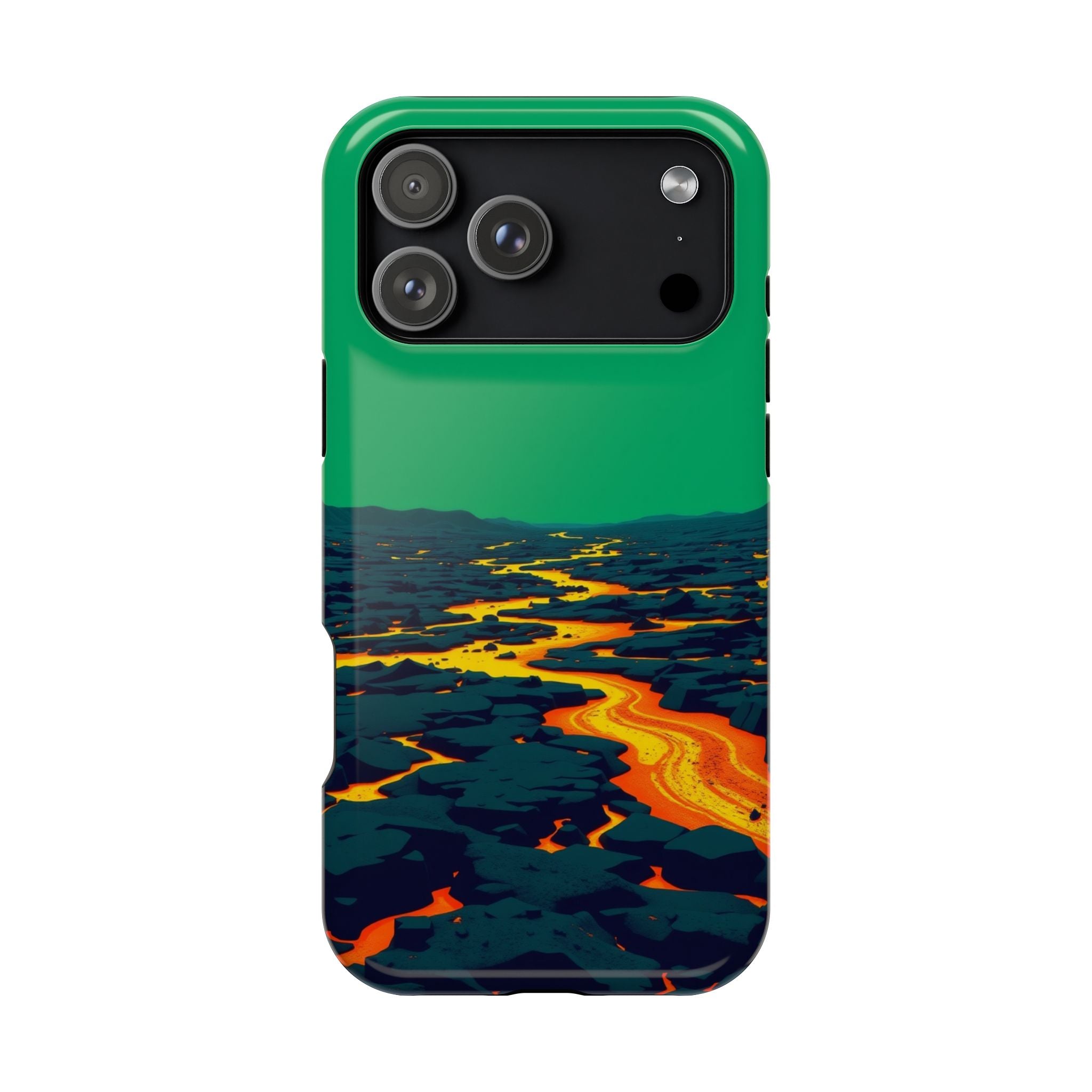 iPhone Lava Field Dreamy Design Slim Everyday Designer Case · iPhone Case