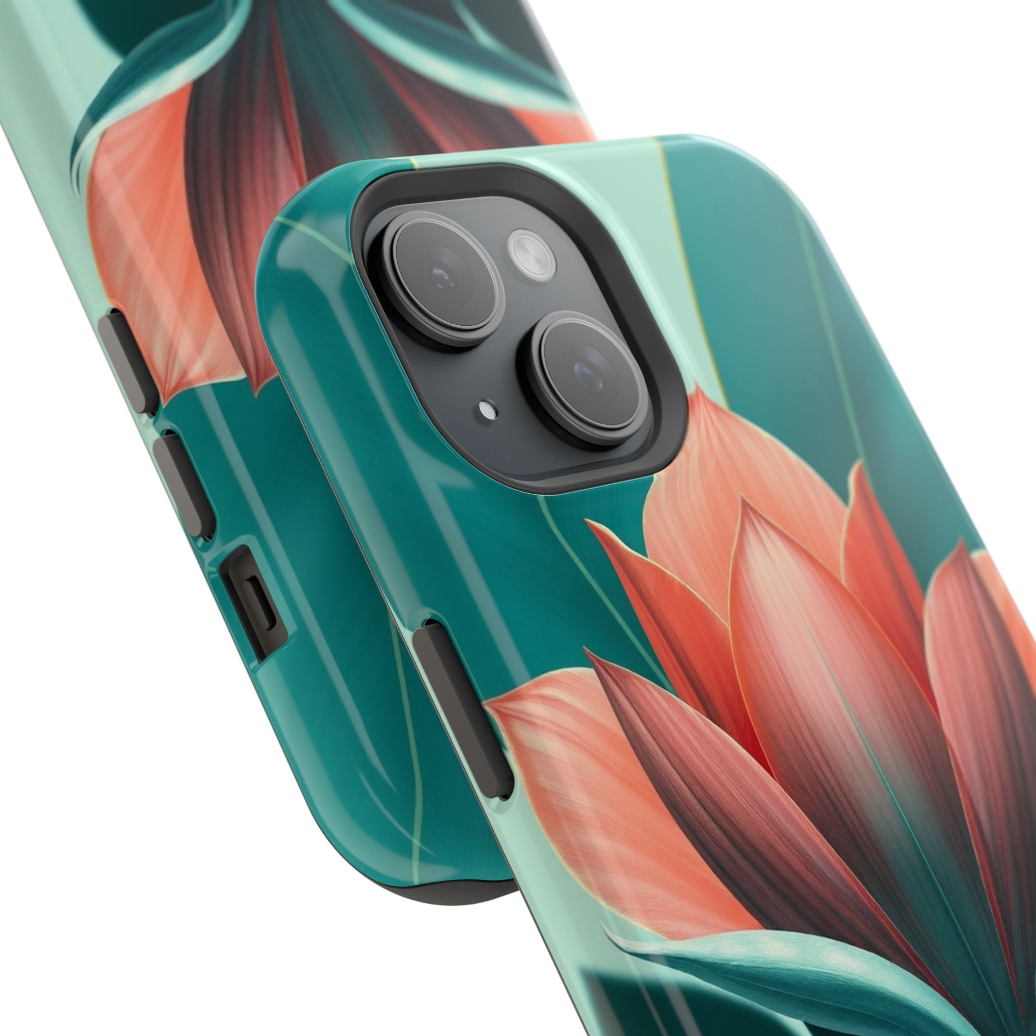 iPhone Dreamy Botanical Illustration Design Soft iPhone 14 Finish · iPhone Case