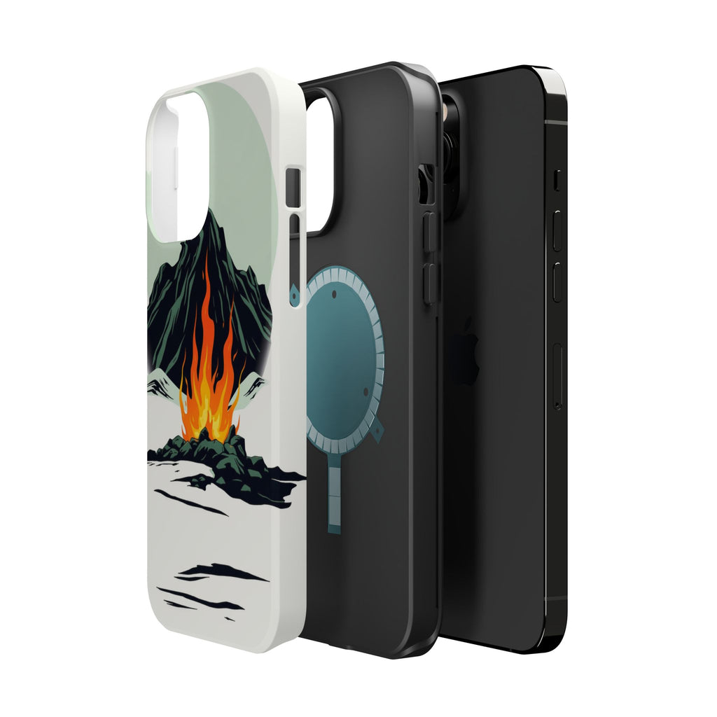 iPhone Sage And Ivory Wildfire Glow Slim Everyday Designer Case · iPhone Case