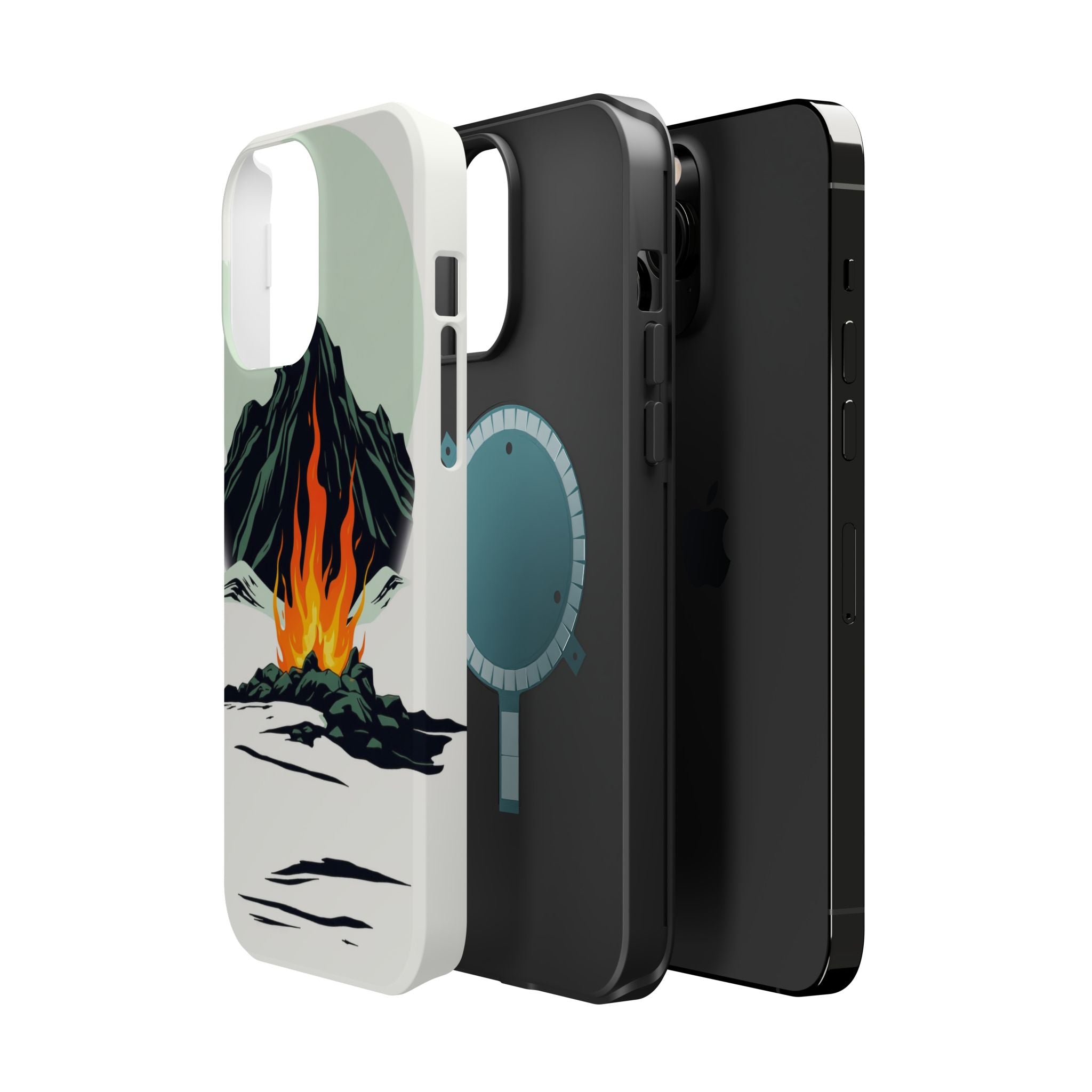 iPhone Sage And Ivory Wildfire Glow Slim Everyday Designer Case · iPhone Case