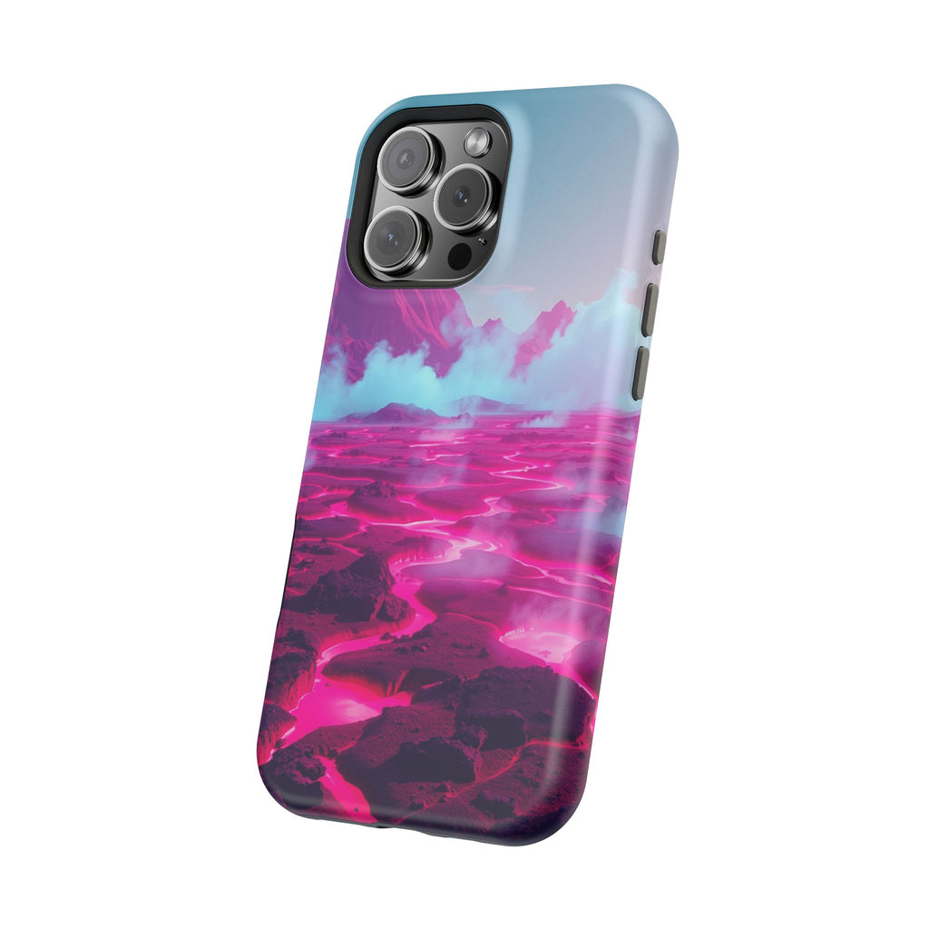 iPhone Lava Field Bold Art 17 Slim Everyday Designer Case · iPhone Case