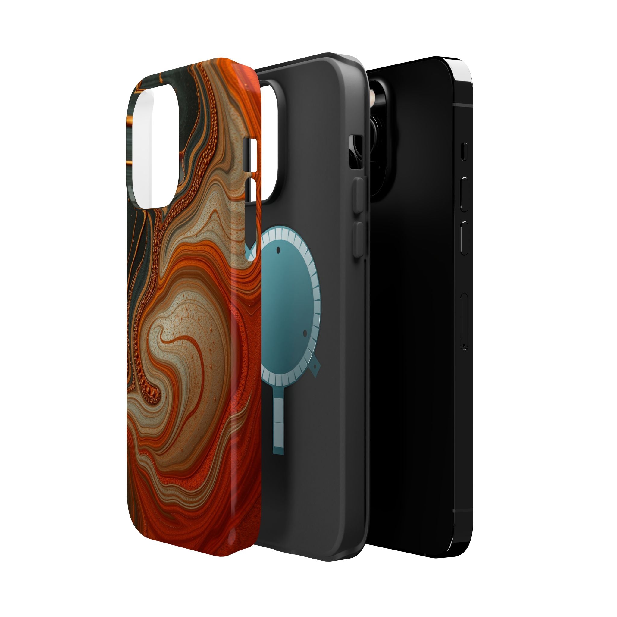 iPhone Marble Swirl Enchanted Art Bold Modern Everyday Snap Case · iPhone Case