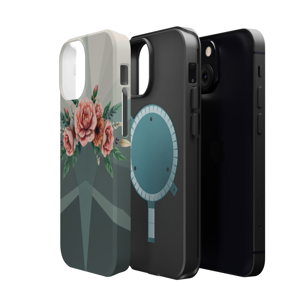 iPhone Floral Crown Abstract Geometric Slim Everyday Designer Case · iPhone Case