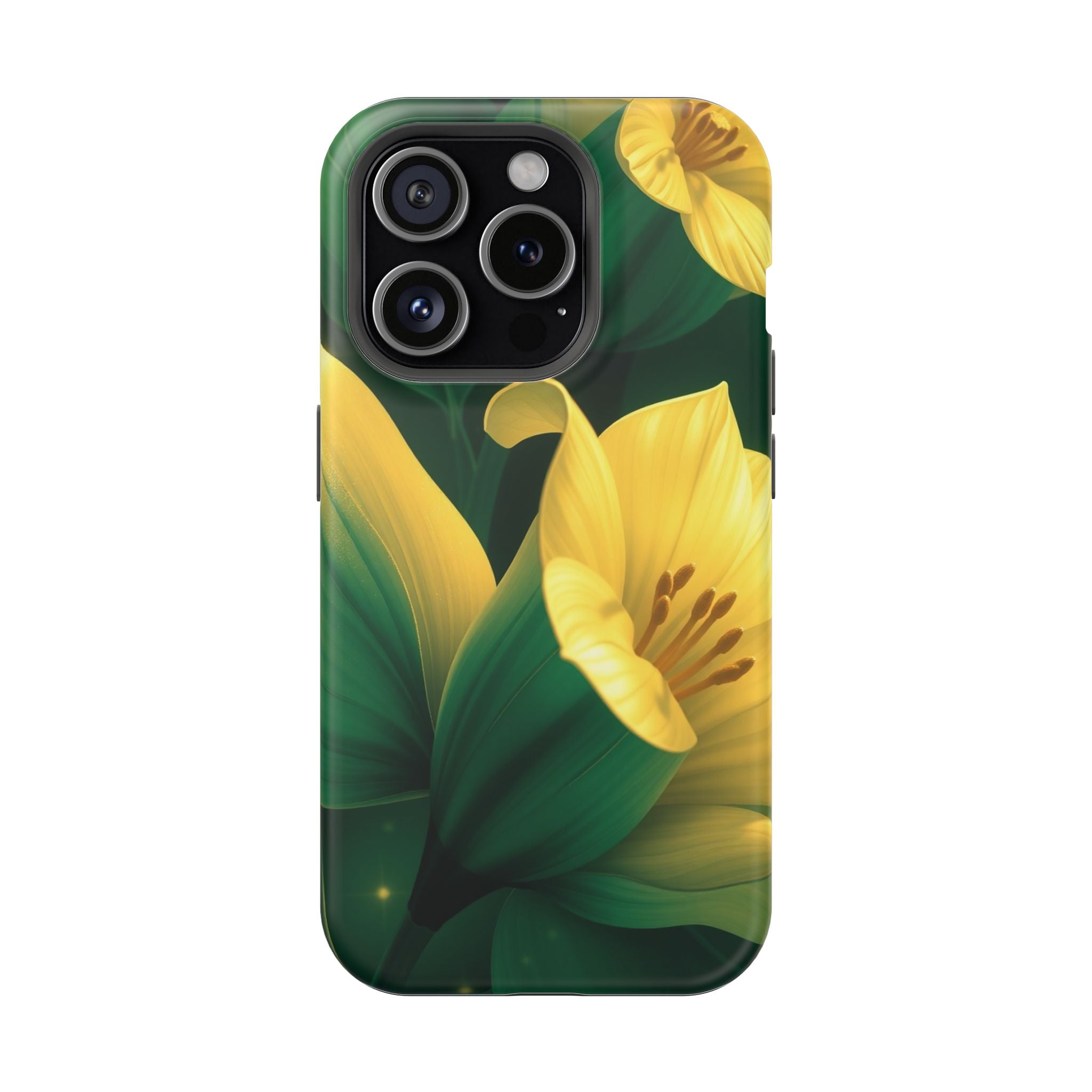 iPhone Night Bloomer Gold Foil Luxury Slim Everyday Designer Case · iPhone Case