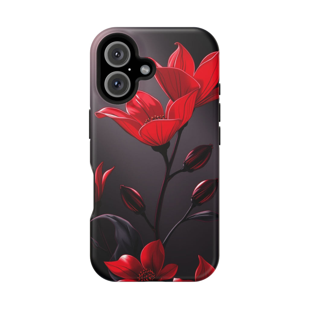 iPhone Dreamy Neon Floral Design Bold Modern Everyday Snap Case · iPhone Case