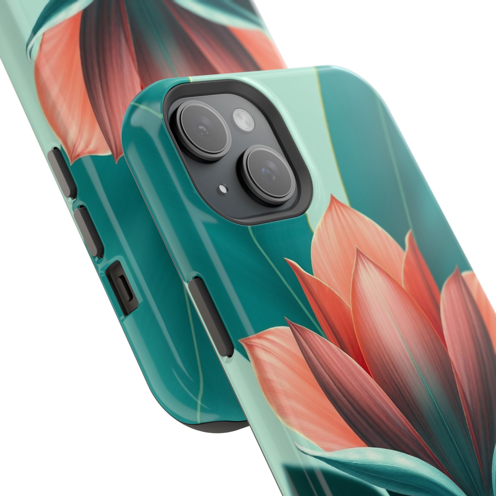iPhone Dreamy Botanical Illustration Design Soft iPhone 14 Finish · iPhone Case