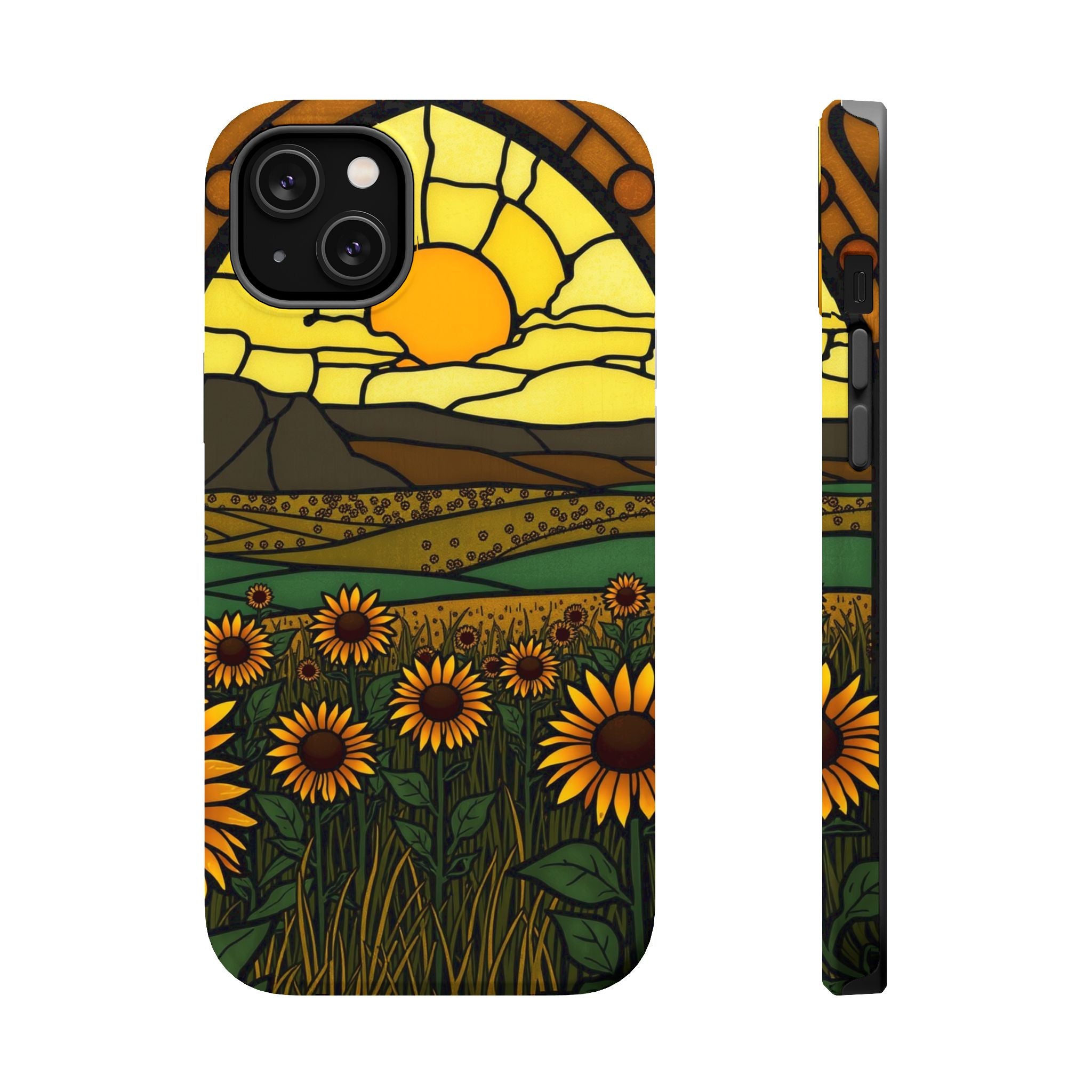 iPhone Sunflower Prairie Enchanted Art Slim Everyday Designer Case · iPhone Case