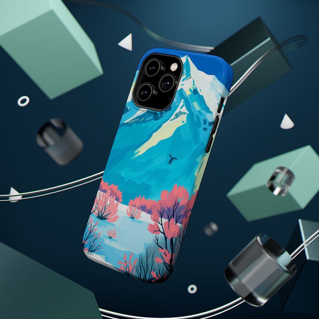 iPhone Snow Field Electric Art Slim Everyday Designer Case · iPhone Case