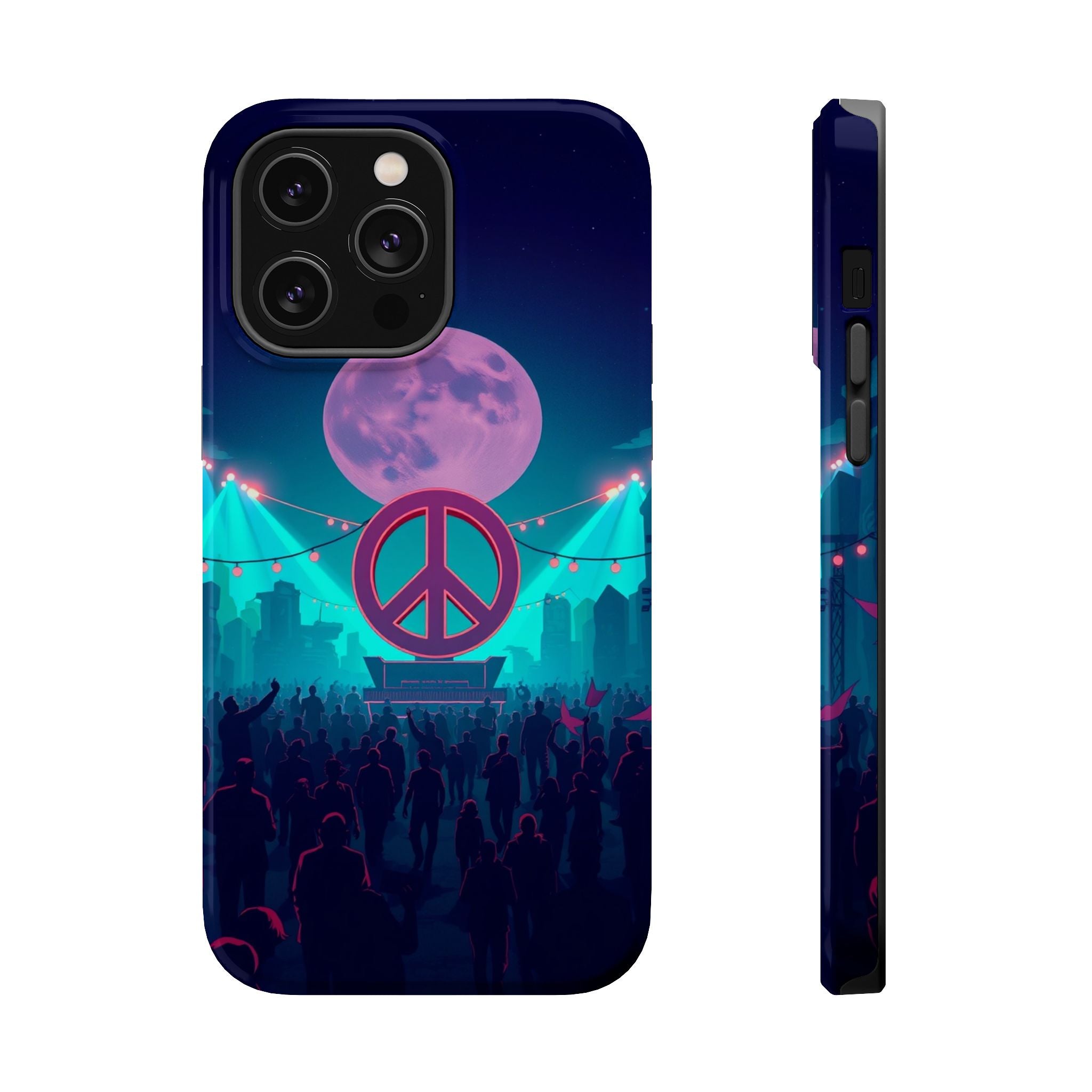 iPhone Woodstock Peace Mystic Art Bold Modern Everyday Snap Case · iPhone Case