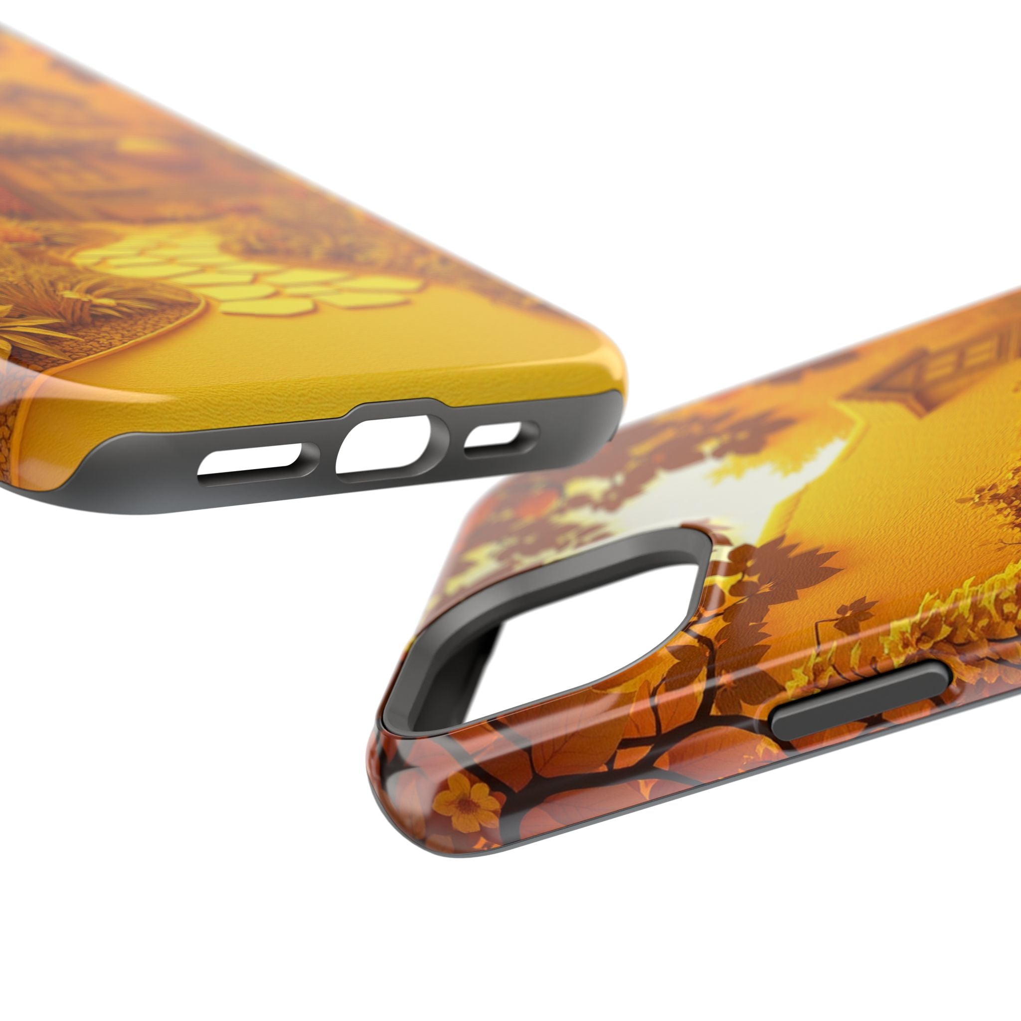 iPhone Vibrant Cottage Garden Design Slim Everyday Designer Case · iPhone Case