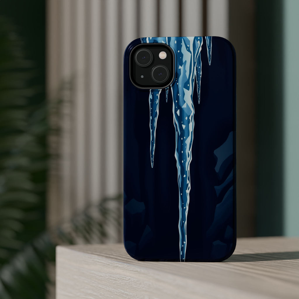 iPhone Vibrant Icicle Formation Design Slim Everyday Designer Case · iPhone Case