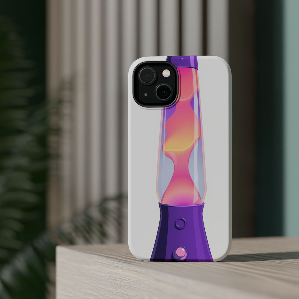 iPhone Lava Lamp 70s Pop Art Bold Bold Modern Everyday Snap Case · iPhone Case