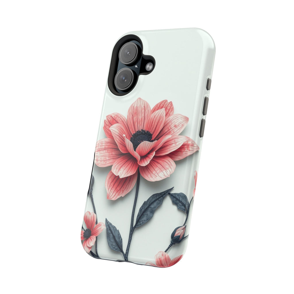 iPhone Dreamy Floral Ink Wash Design Slim Everyday iPhone 12 Designer · iPhone C