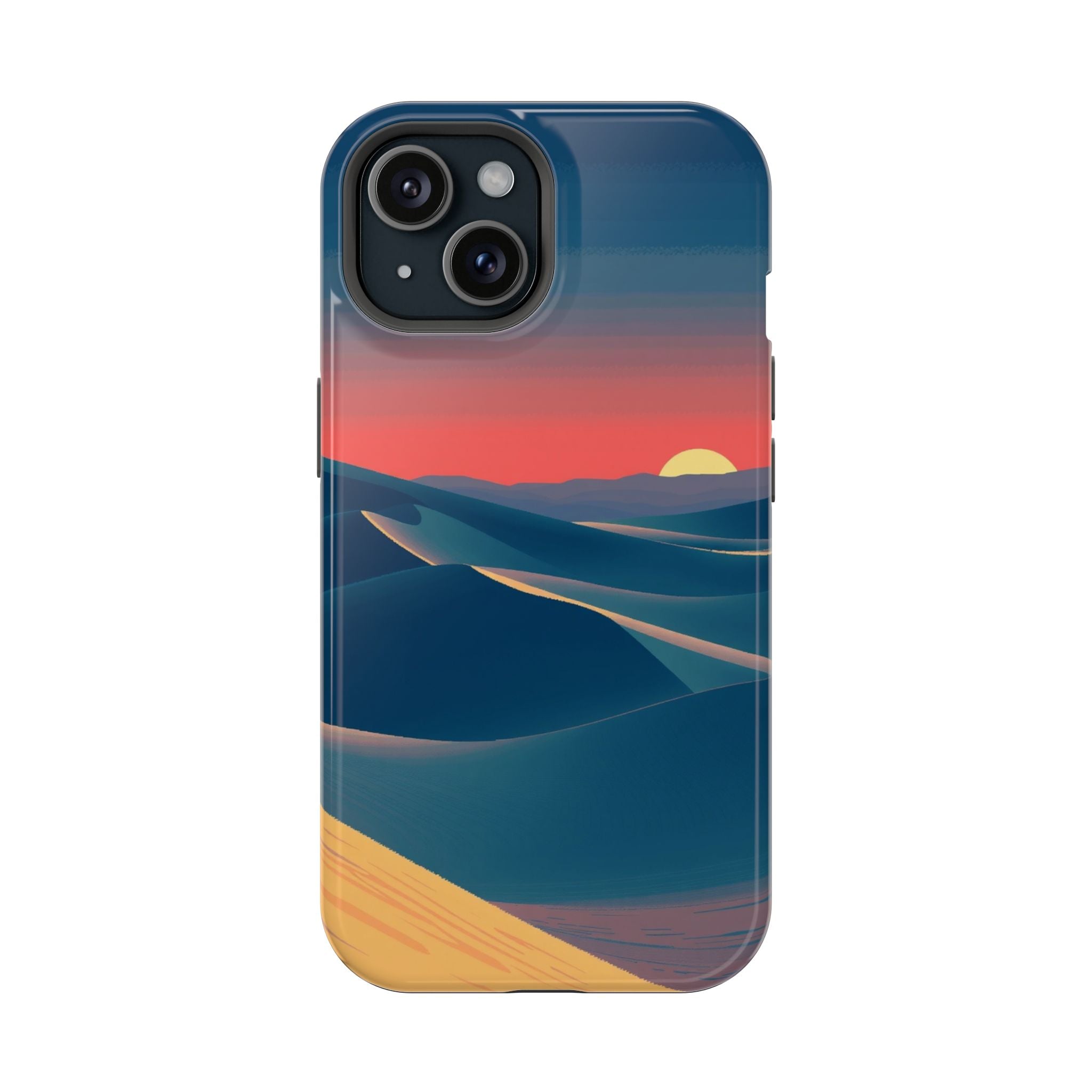 iPhone Sand Dunes at Dusk Bold Art 13 Slim Everyday Designer Case · iPhone Case