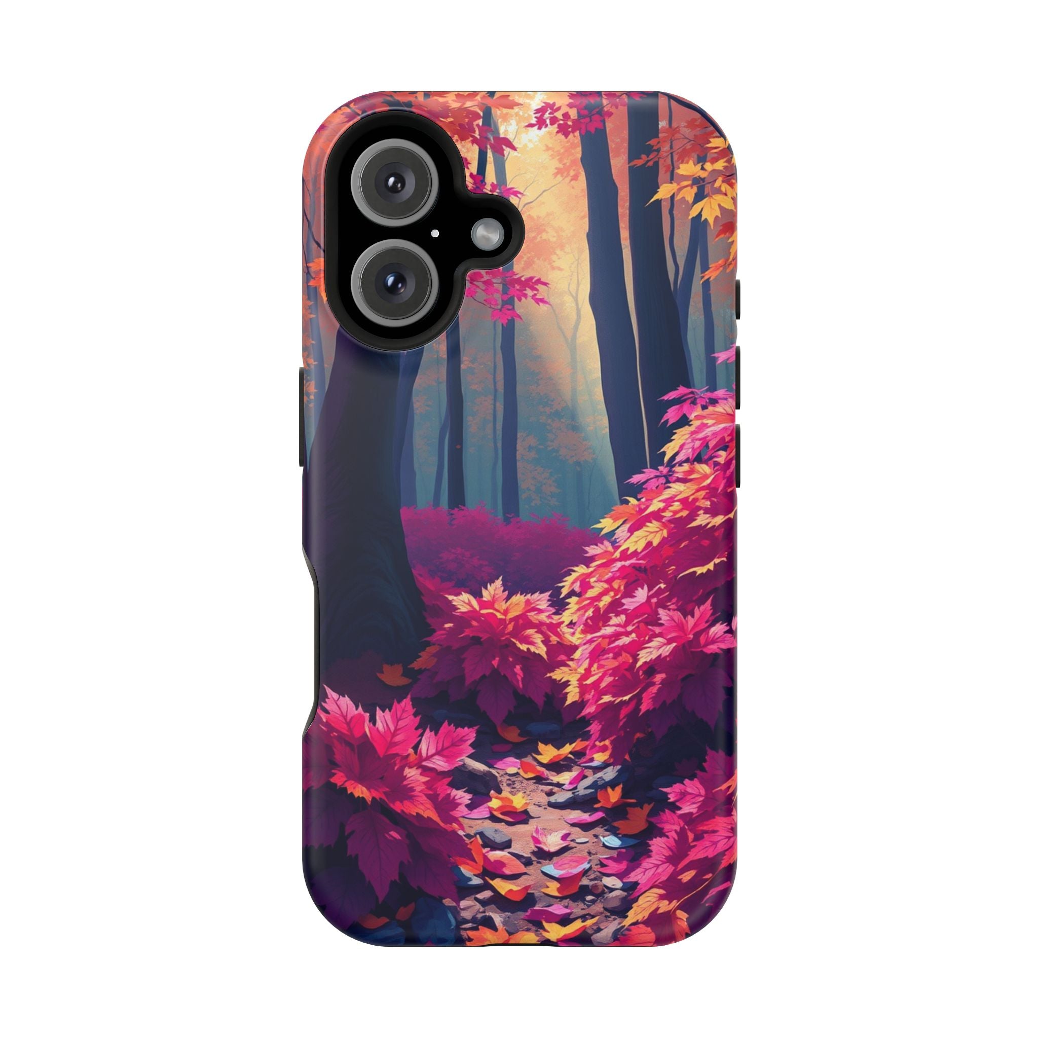 iPhone Earthy Autumn Forest Floor Design Slim Everyday iPhone Designer · iPhone