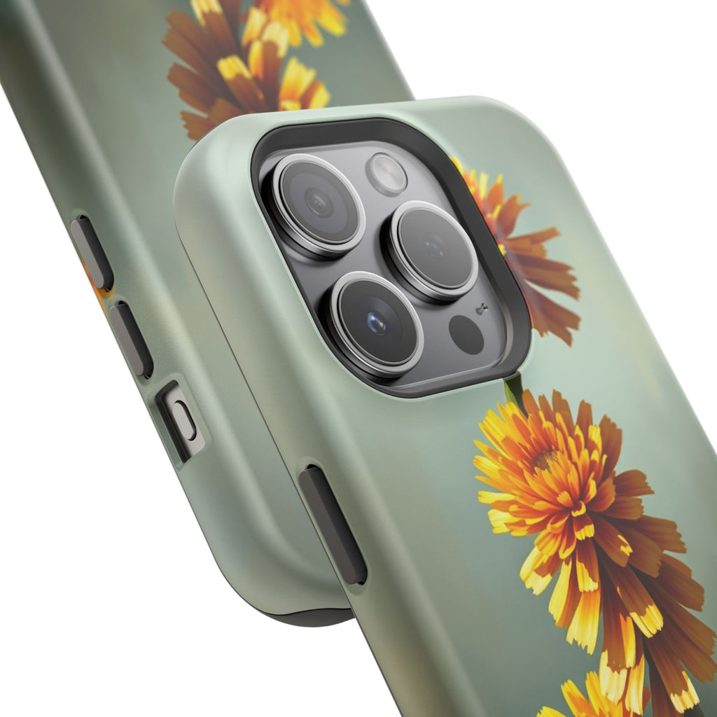 iPhone Ranunculus Stack Electric Art Slim Everyday Designer Case · iPhone Case