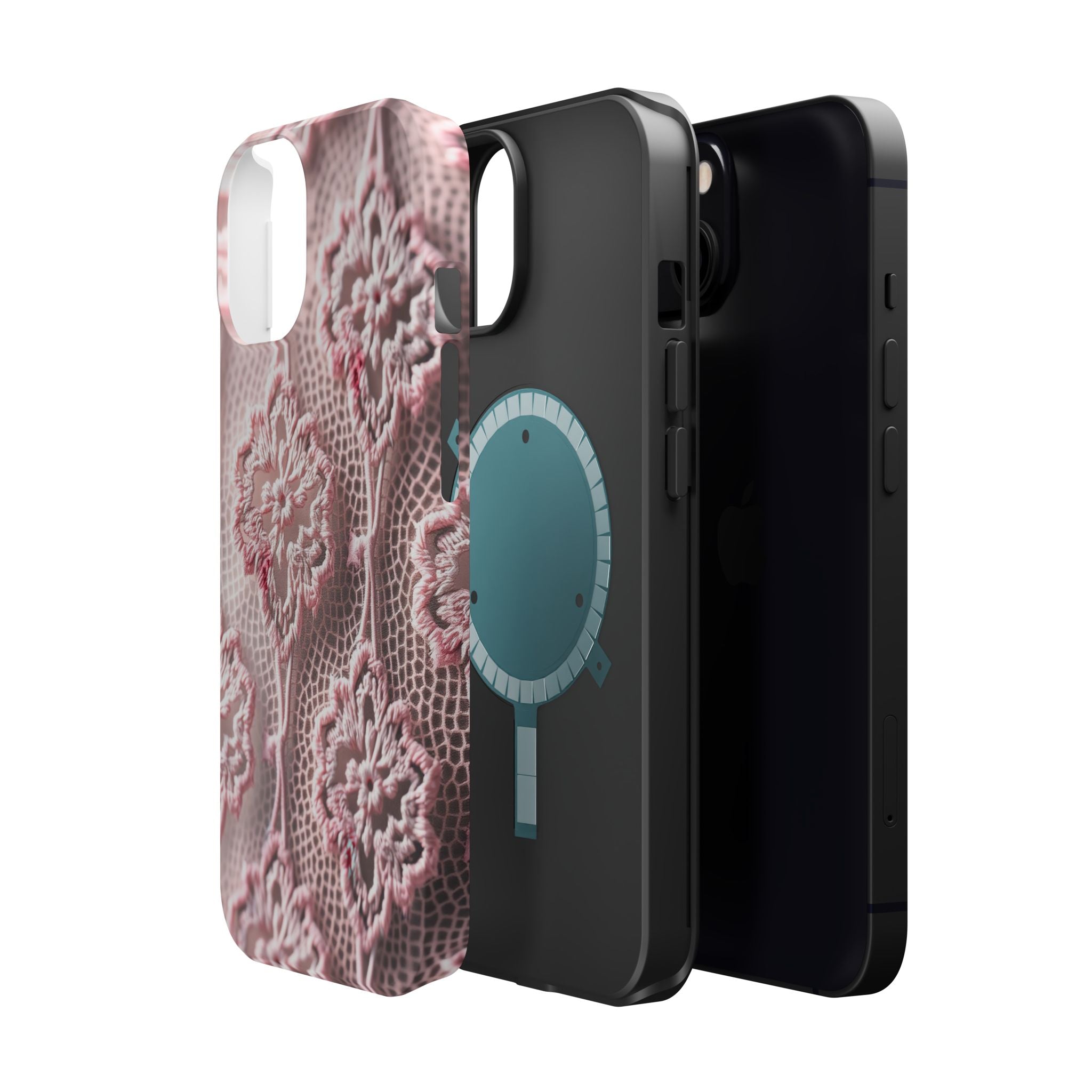 iPhone Lace Pattern Electric Art Bold Modern Everyday Snap Case · iPhone Case