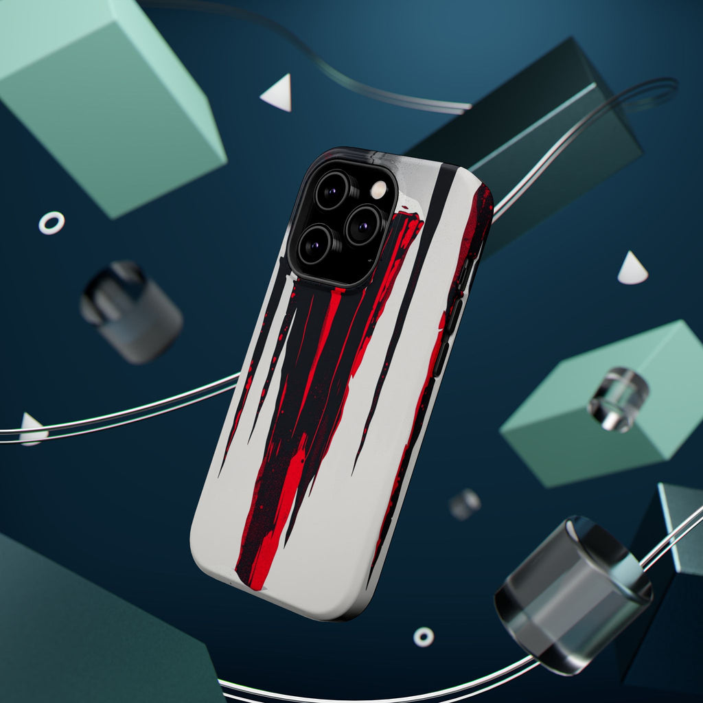 iPhone Black And Crimson Icicle Formation Slim iPhone 15 Everyday · iPhone Case