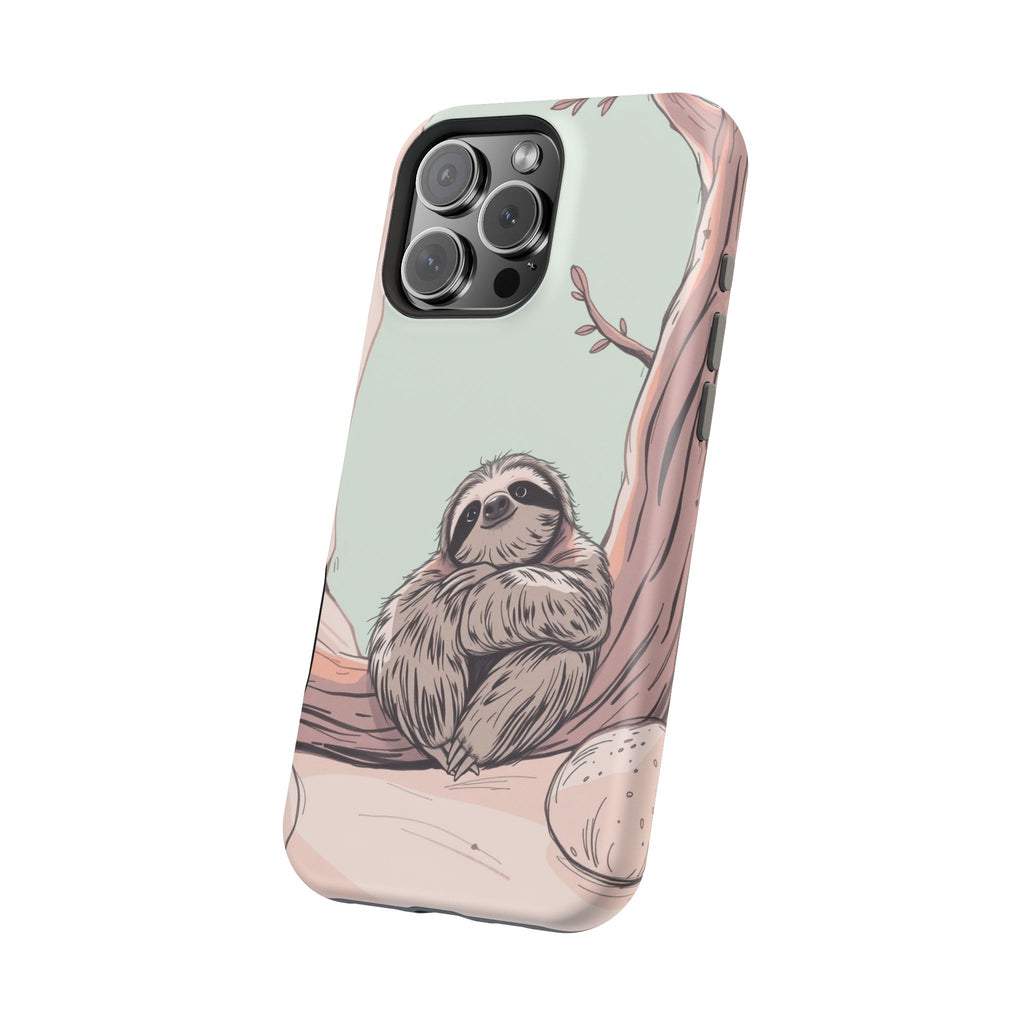 iPhone Cozy Sloth Mode Hand-Drawn Sketch Slim Everyday Designer Case · iPhone Ca