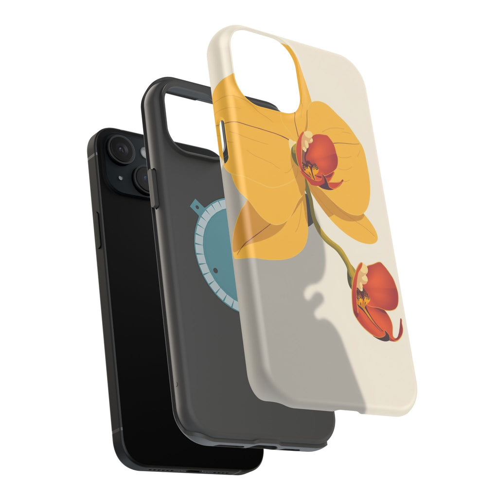 iPhone Vibrant Orchid Study Design Bold Modern Everyday Snap Case · iPhone Case