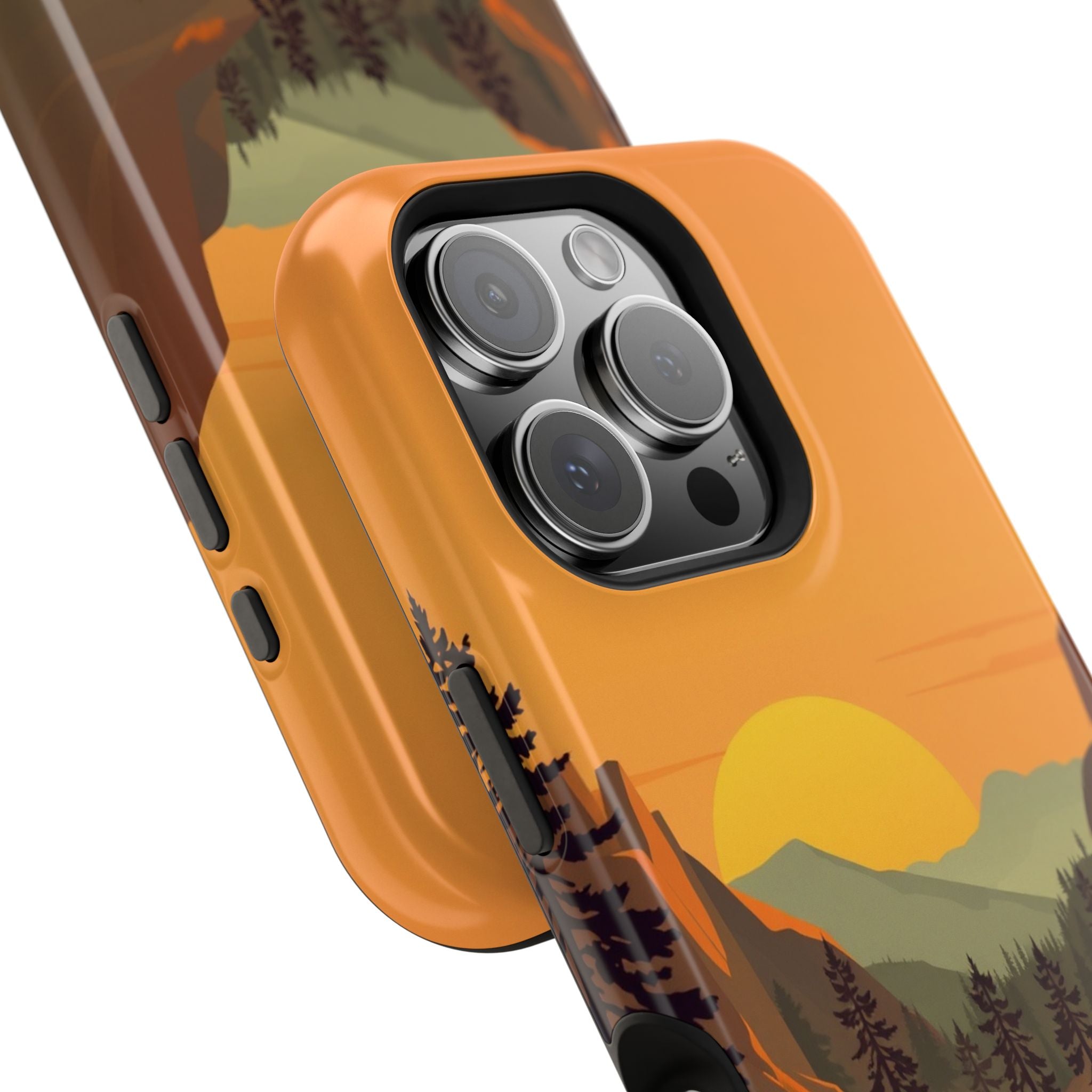 iPhone Pine Ridge Earthy Design Slim Everyday Designer Case · iPhone Case