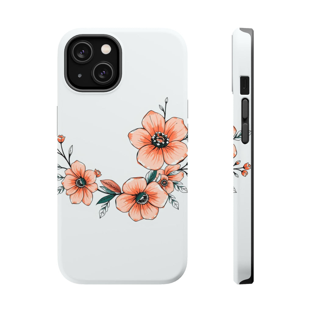 iPhone Vibrant Floral Crown Design Bold Modern Everyday Snap Case · iPhone Case