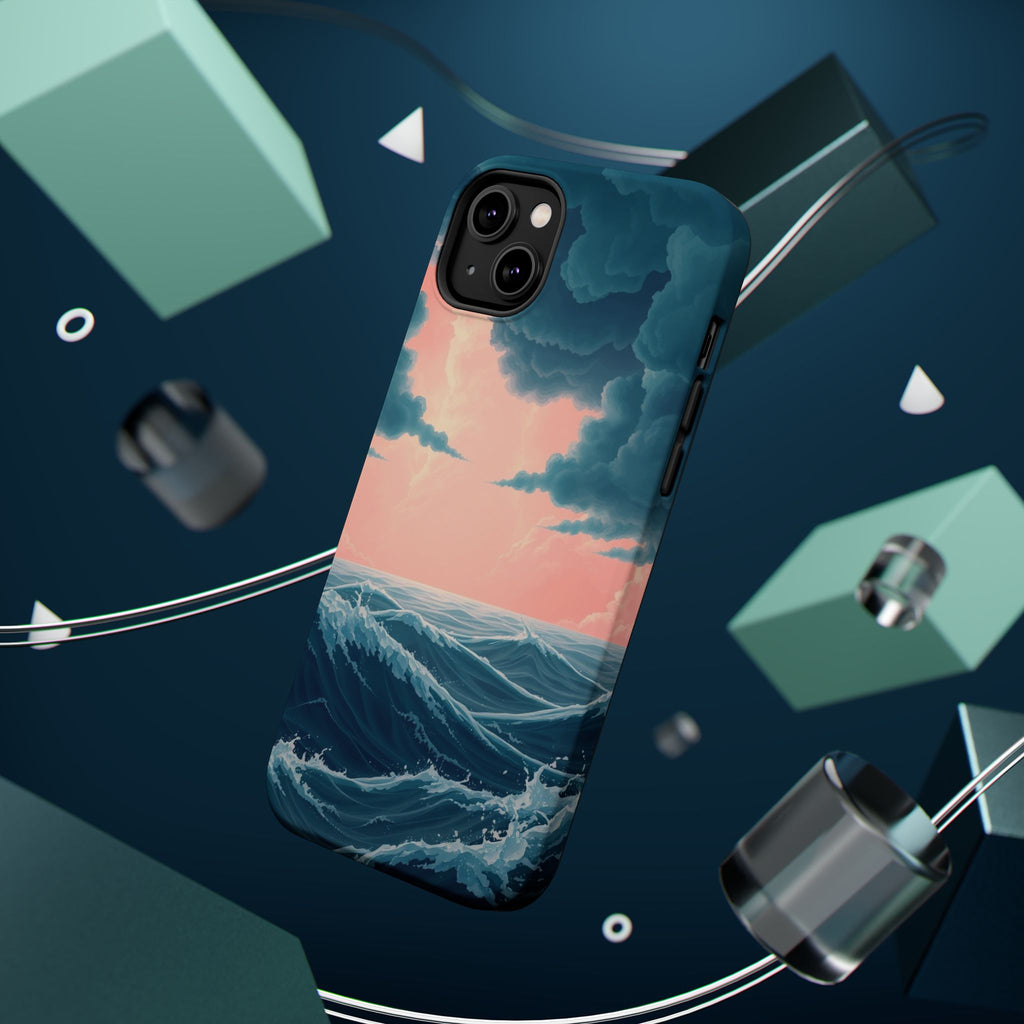 iPhone Storm at Sea 3D Digital Slim Everyday Designer Case · iPhone Case