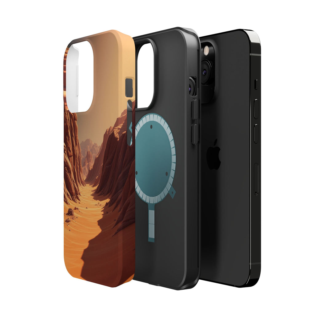 iPhone Burnt Orange And Sand Valley Floor Slim iPhone 20 Everyday · iPhone Case