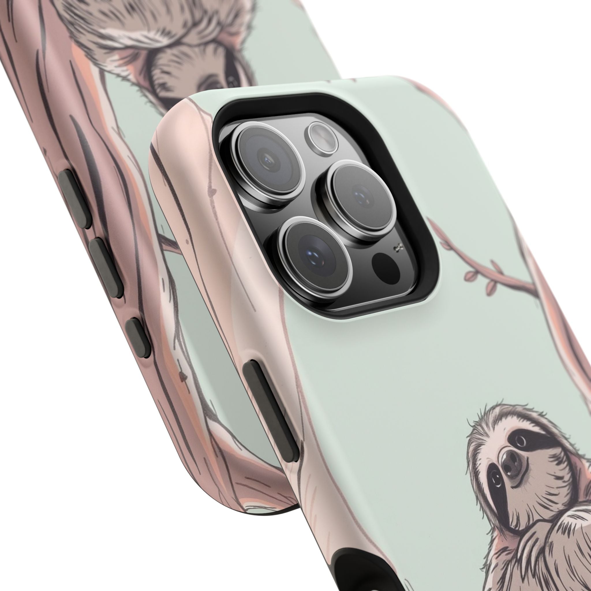 iPhone Cozy Sloth Mode Hand-Drawn Sketch Slim Everyday Designer Case · iPhone Ca