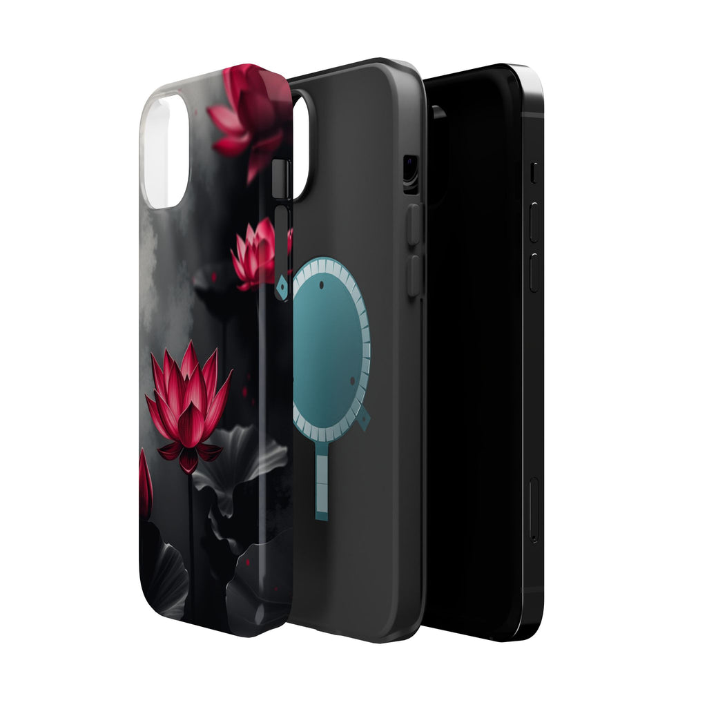 iPhone Lotus Pond Mystic Art 15 Slim Everyday Designer Case · iPhone Case
