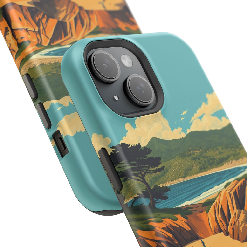 iPhone Pebble Beach Vintage Retro Poster Slim Everyday iPhone Designer · iPhone