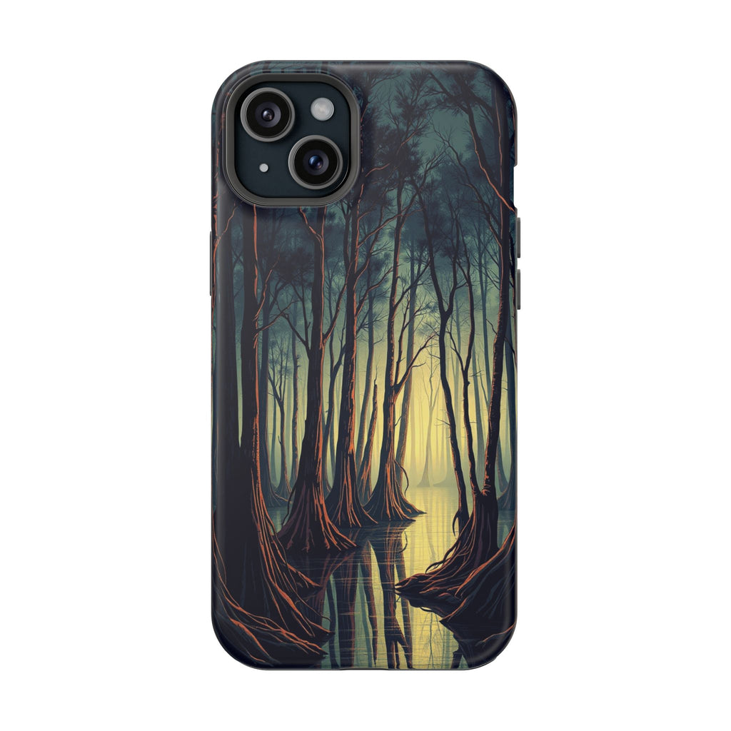 iPhone Cypress Swamp Cinematic Art Bold Modern Everyday Snap Case · iPhone Case