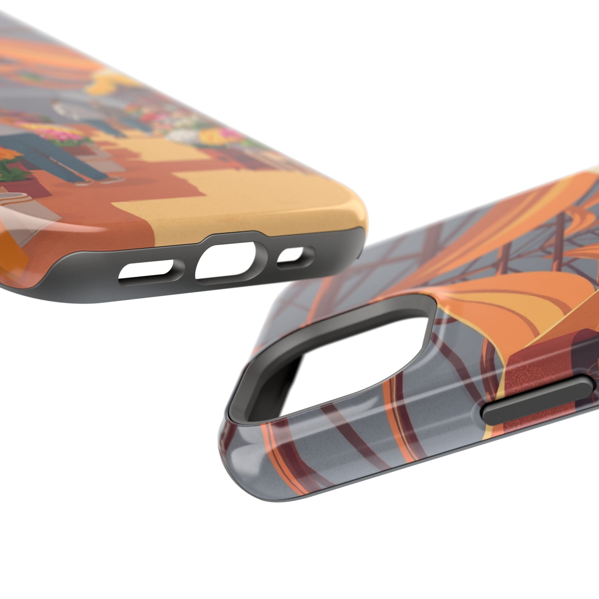 iPhone Vibrant Flower Market Design Slim Everyday Designer Case · iPhone Case
