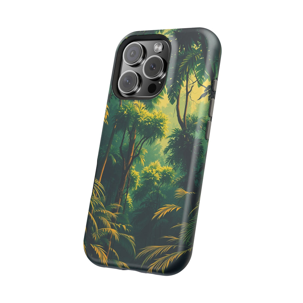 iPhone Rainforest Canopy Vintage Retro Poster Slim iPhone Everyday · iPhone Case