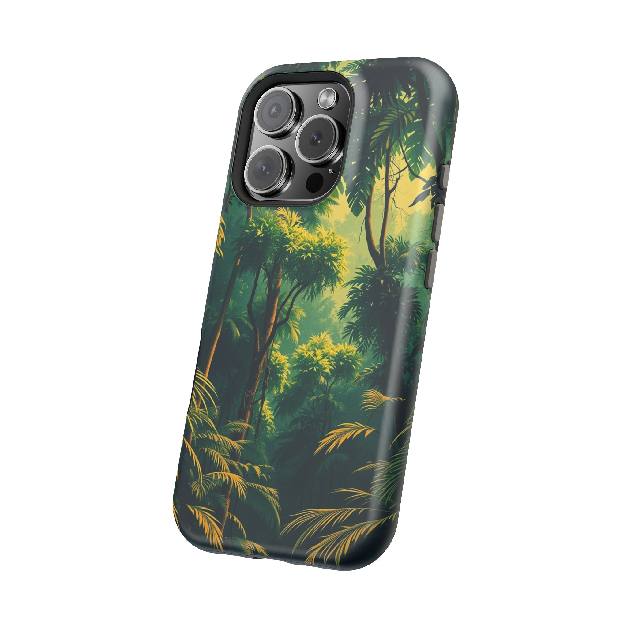 iPhone Rainforest Canopy Vintage Retro Poster Slim iPhone Everyday · iPhone Case