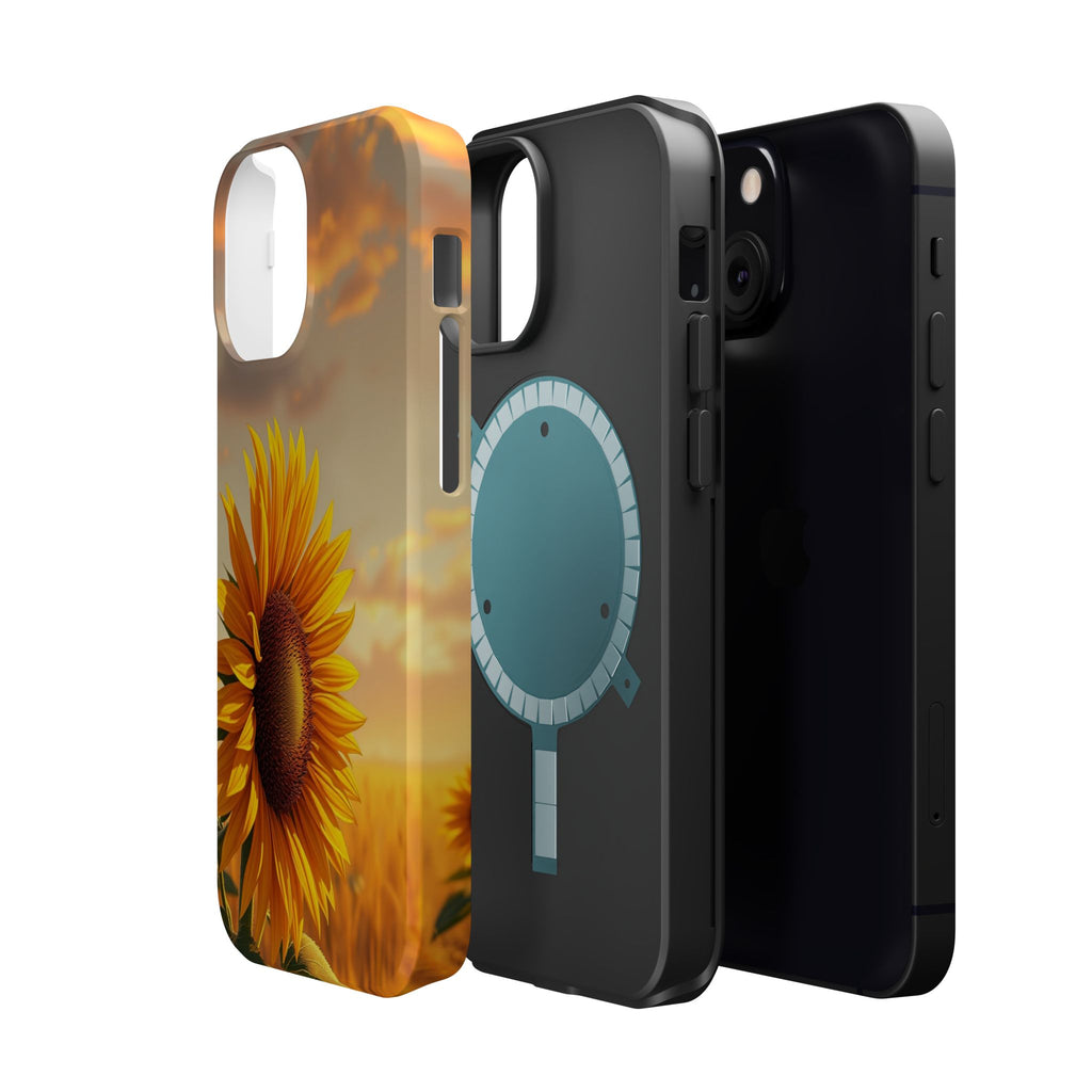 iPhone Sunflower Prairie Electric Art Slim Everyday Designer Case · iPhone Case