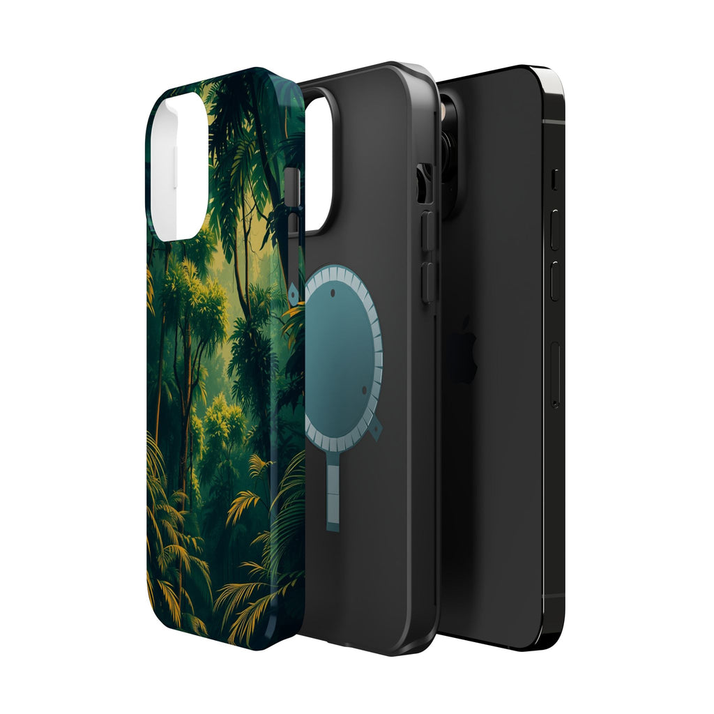 iPhone Rainforest Canopy Vintage Retro Poster Slim iPhone Everyday · iPhone Case