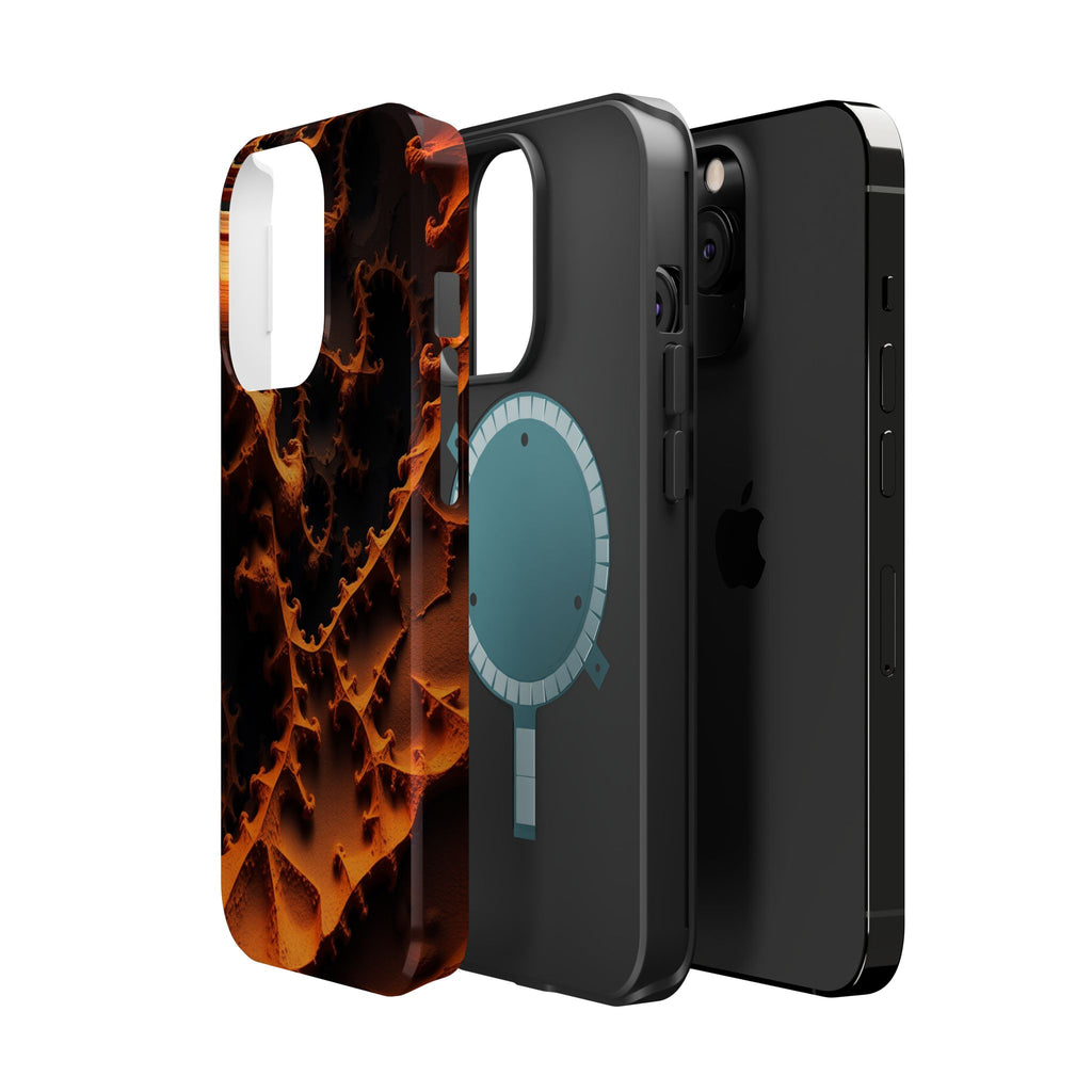 iPhone Radiant Fractal Zoom Design Bold Modern Everyday Snap Case · iPhone Case