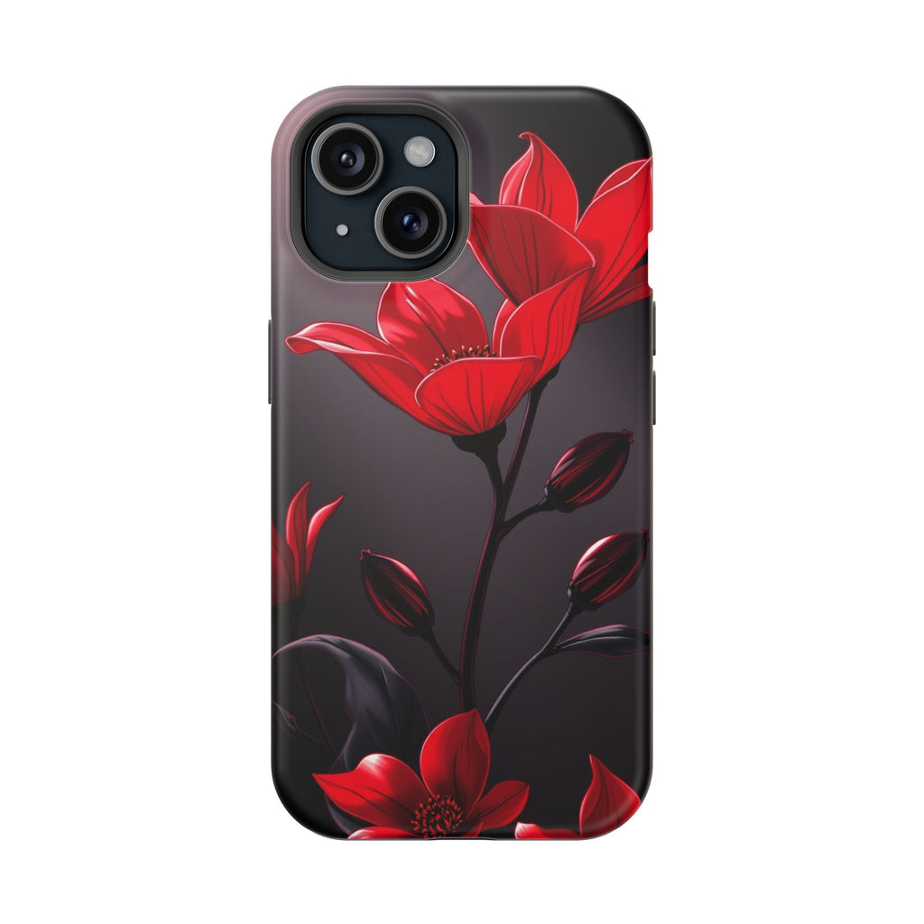 iPhone Dreamy Neon Floral Design Bold Modern Everyday Snap Case · iPhone Case