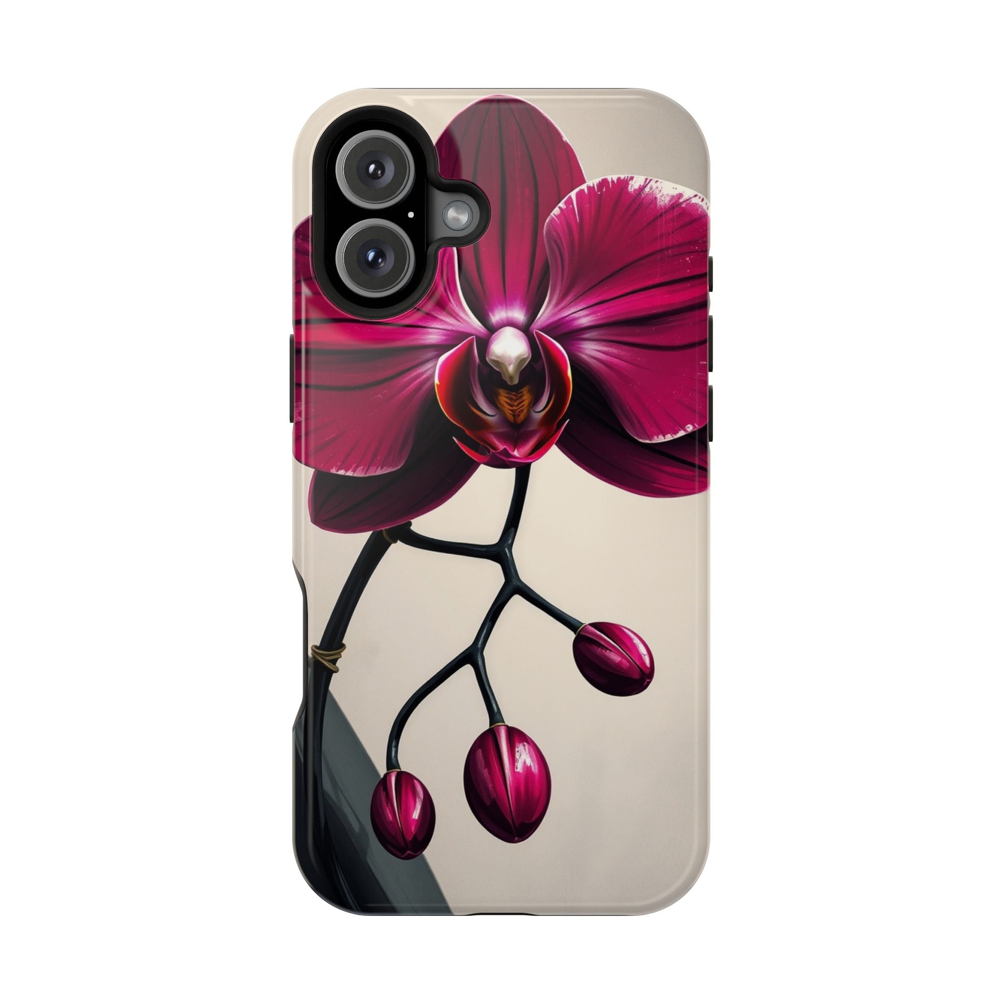 iPhone Orchid Study Enchanted Art Bold Modern Everyday Snap Case · iPhone Case