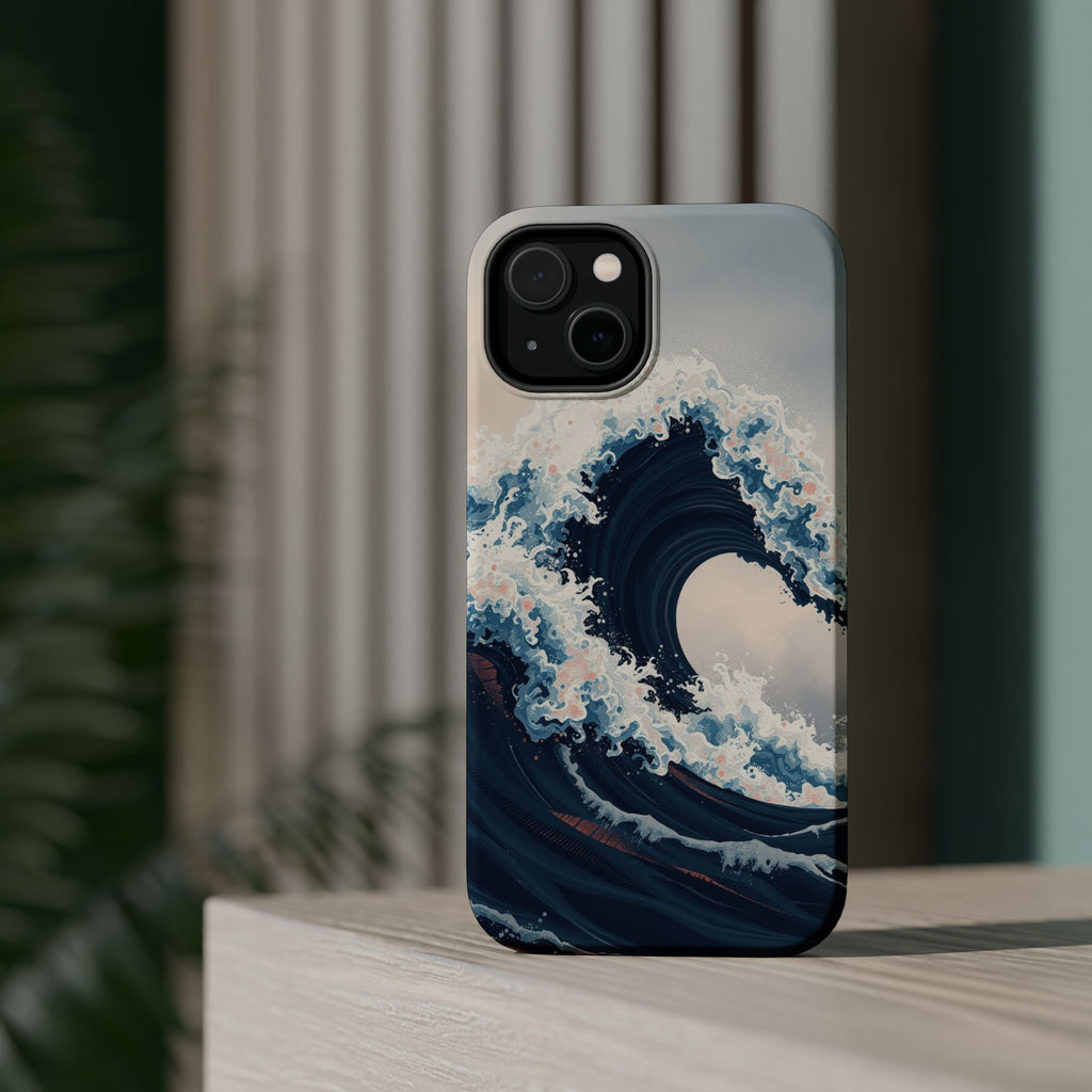 iPhone Ocean Wave Crash Grunge Distressed Slim iPhone Everyday Designer · iPhone