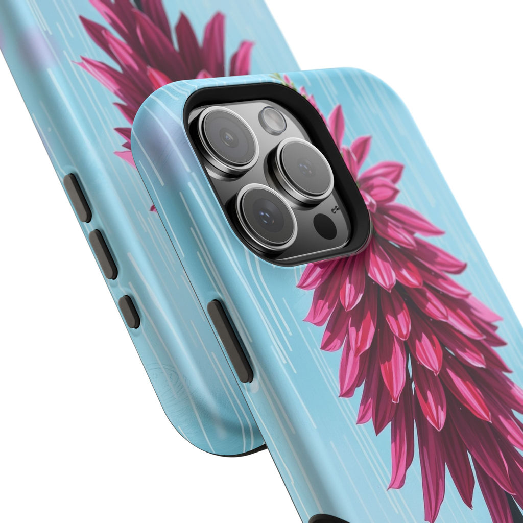 iPhone Cyan And Magenta Spring Shower Bloom Slim iPhone Everyday · iPhone Case