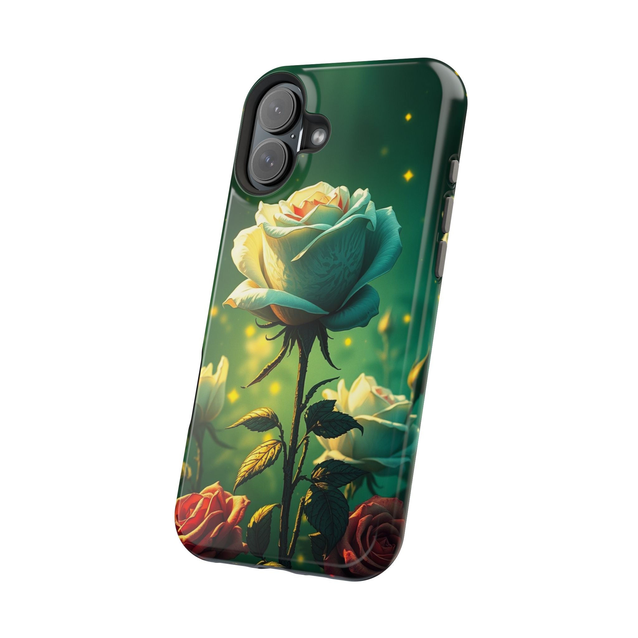 iPhone Earthy Rose Garden Design Bold Modern Everyday Snap Case · iPhone Case