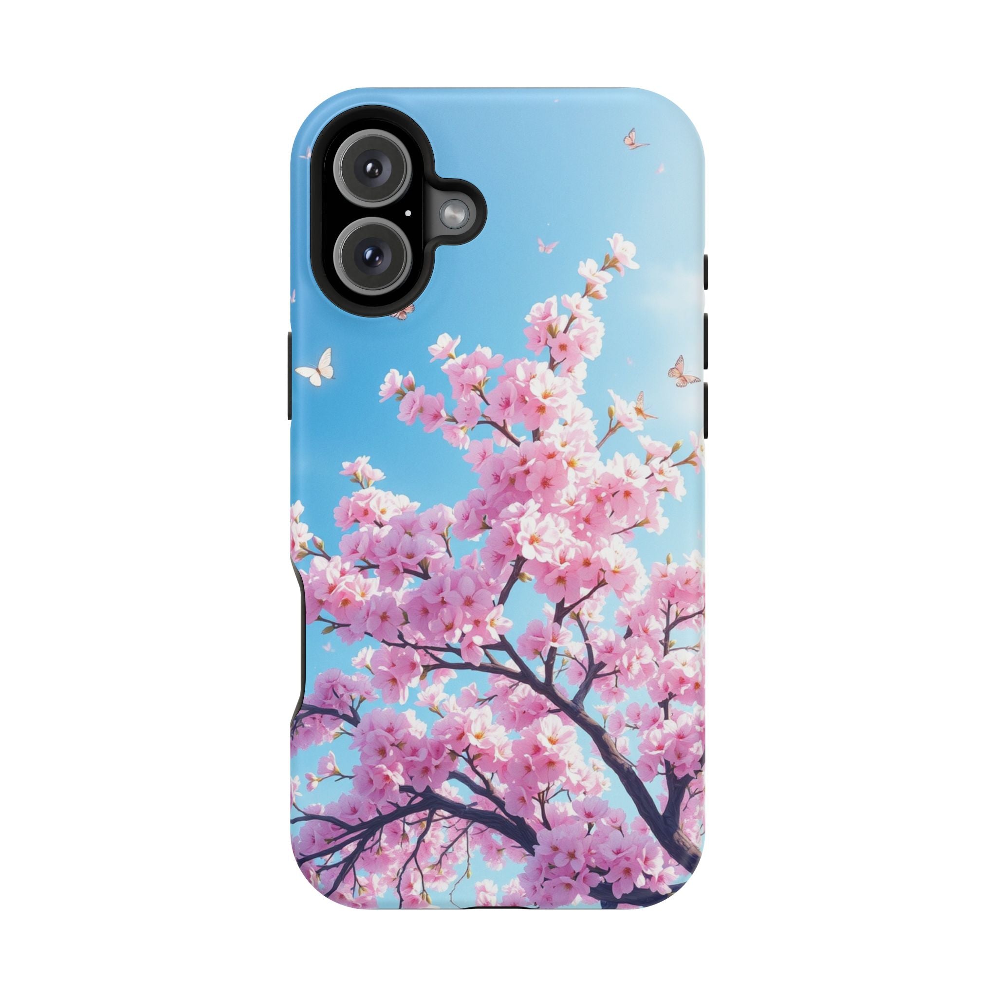 iPhone Cherry Blossom Floral Slim Everyday Designer Case · iPhone Case