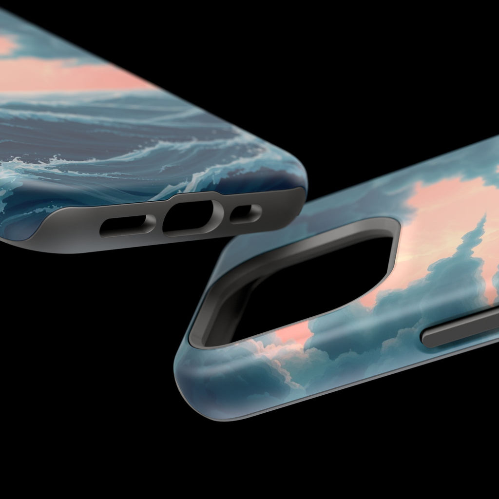 iPhone Storm at Sea 3D Digital Slim Everyday Designer Case · iPhone Case