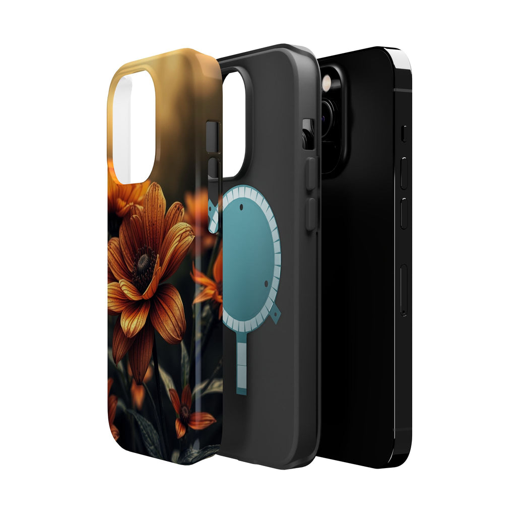iPhone Radiant Floral Ombre Design Bold Modern Everyday Snap Case · iPhone Case