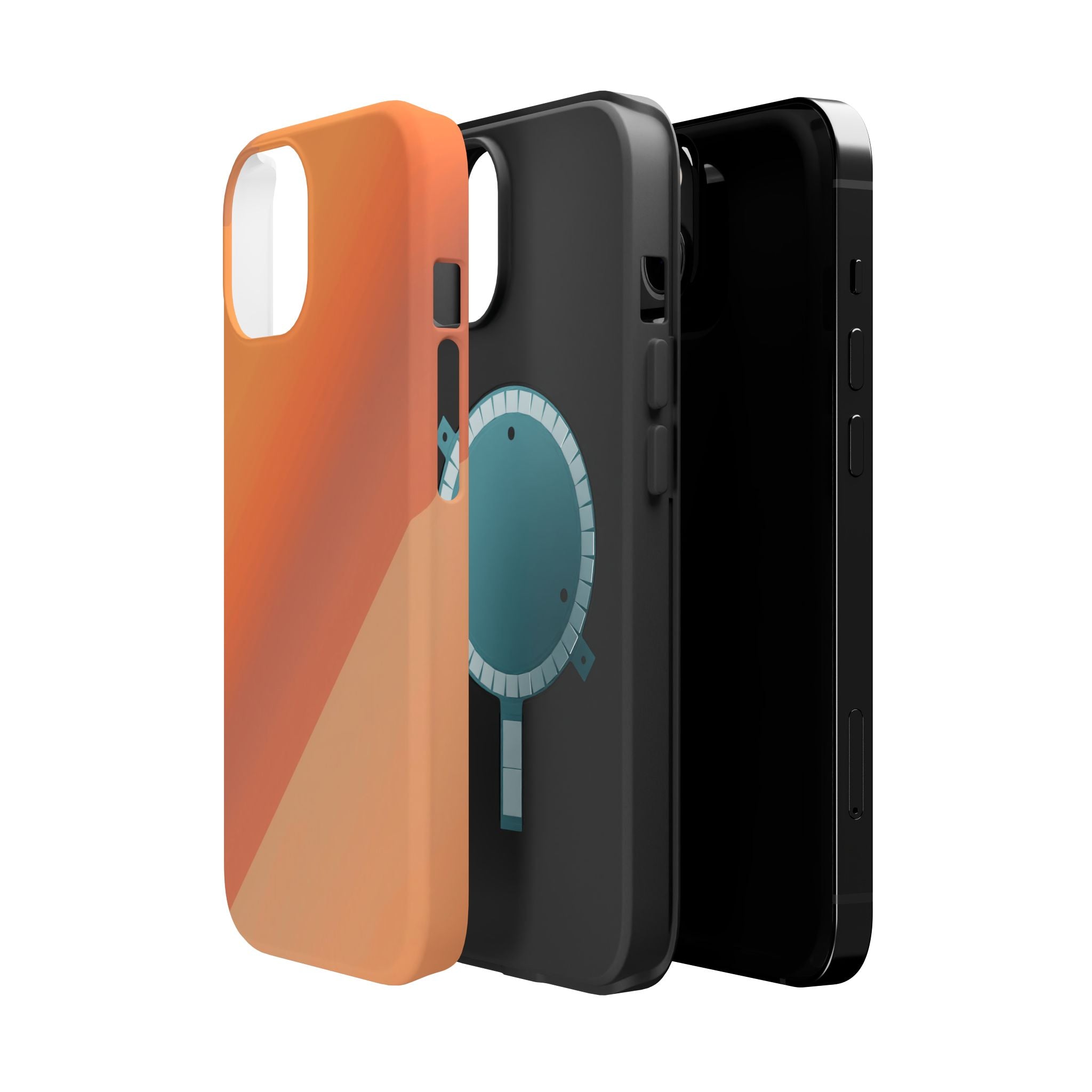 iPhone Geometric Gradient Vibrant Watercolor Slim iPhone Everyday · iPhone Case