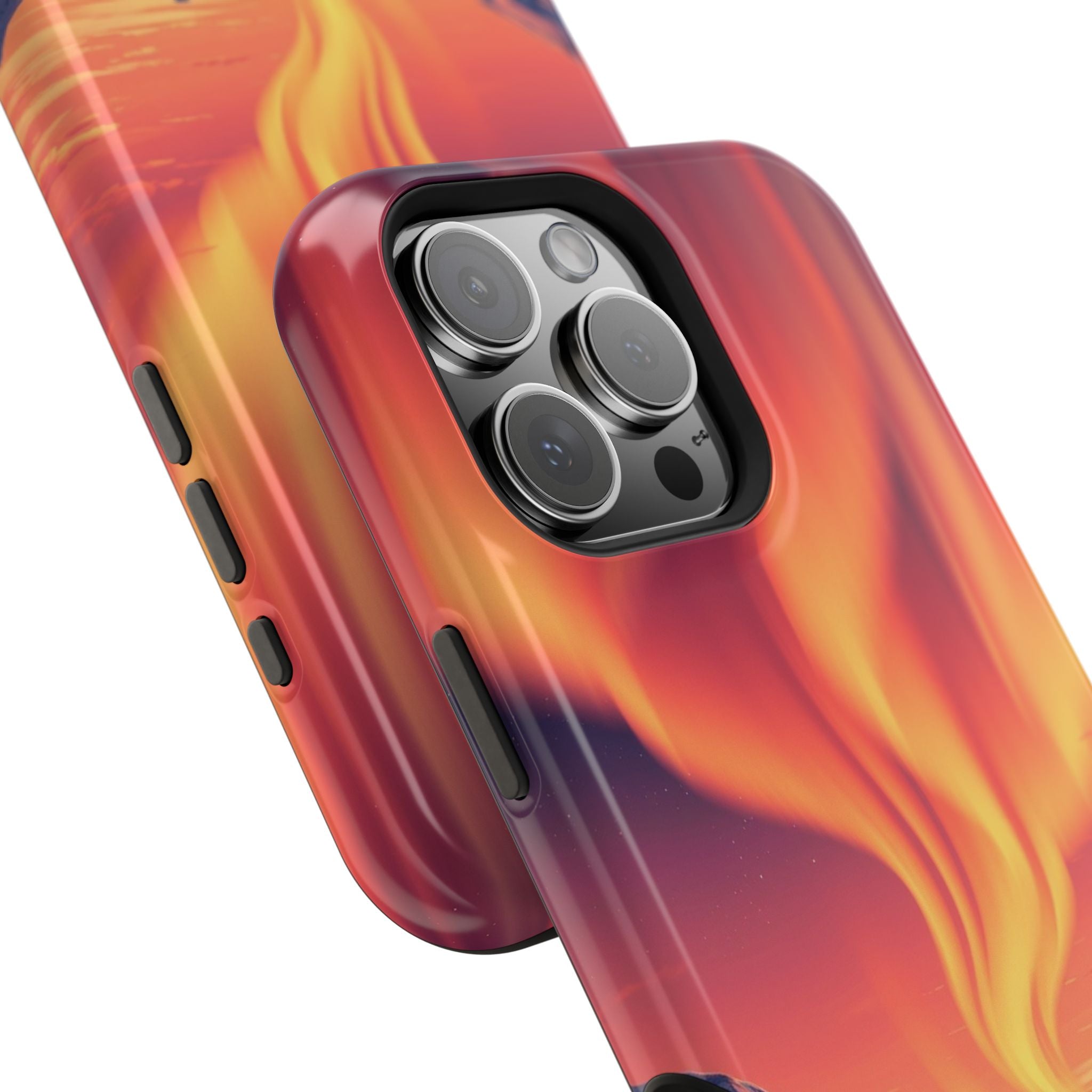 iPhone Sunset Amber And Peach Northern Lights Slim iPhone Everyday · iPhone Case